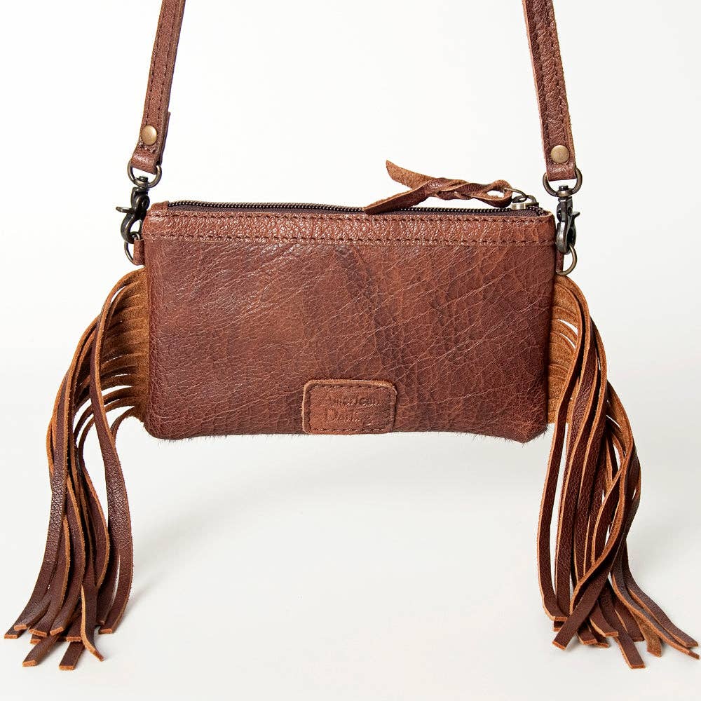 LC-ADBGS142G Crossbody Genuine Western Leather Women Bag June: ADBGS142G
