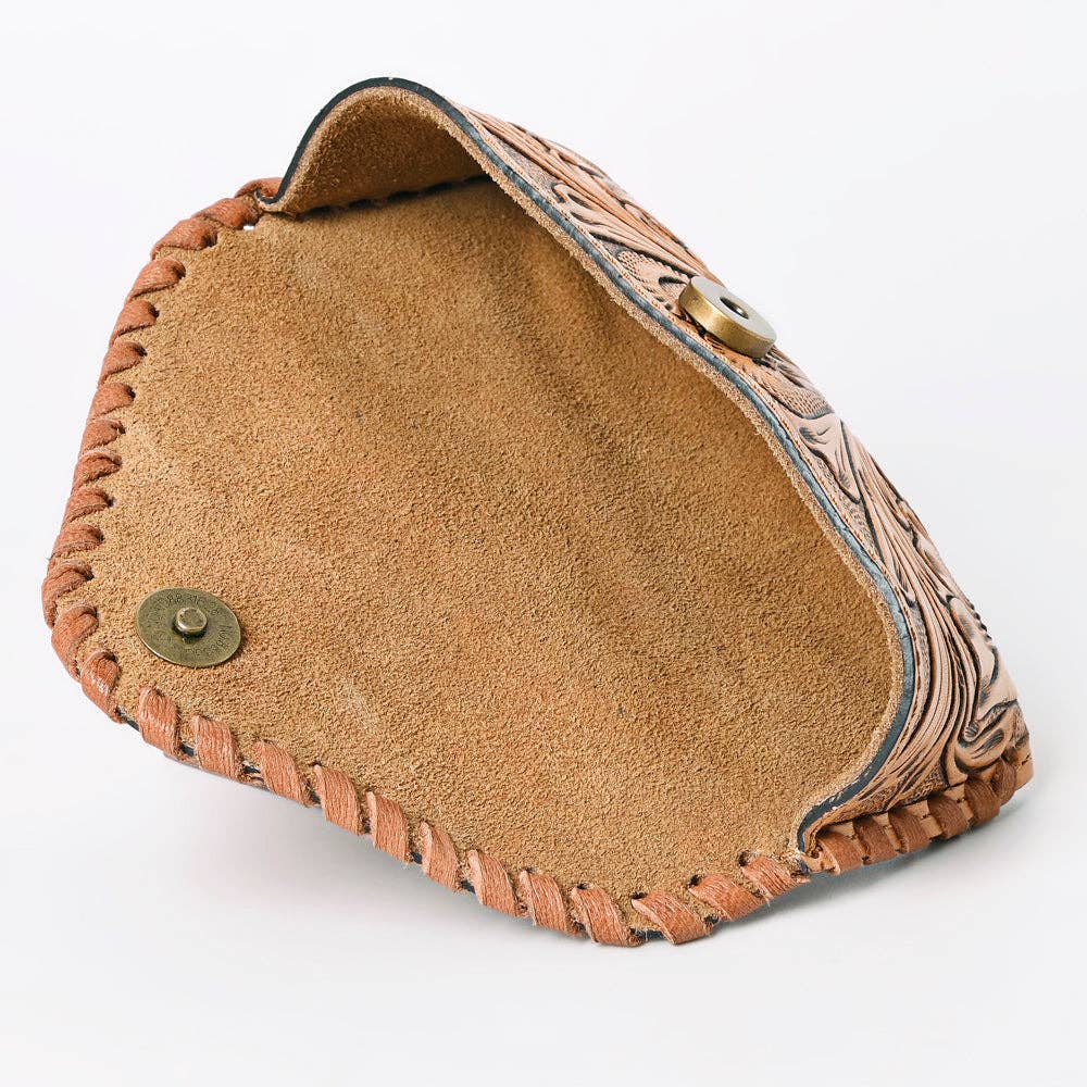 ADBG1203 Sunglass Case Genuine Western Leather Women Bag: ADBG1203E