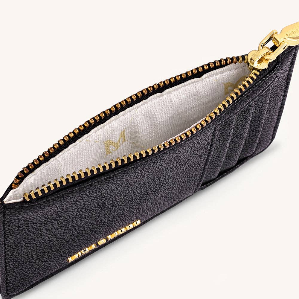 Mira & Moss Ruby Card Wallet - Black: BLACK