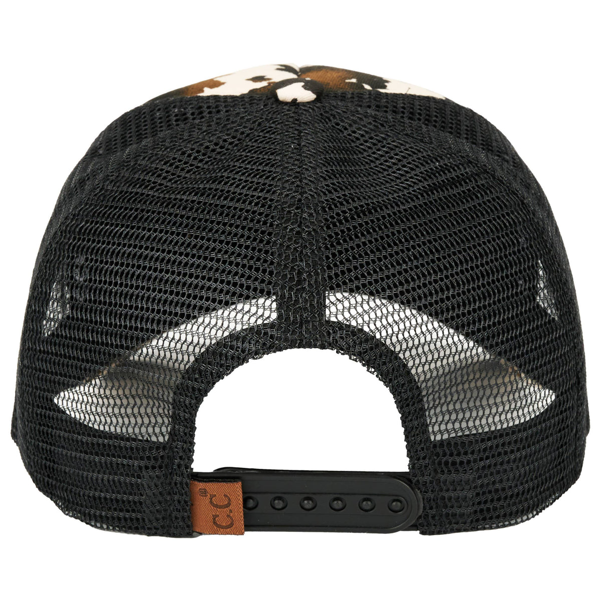 C.C Cow Pattern with Mesh Back Baseball Cap Trucker Hat: Cow