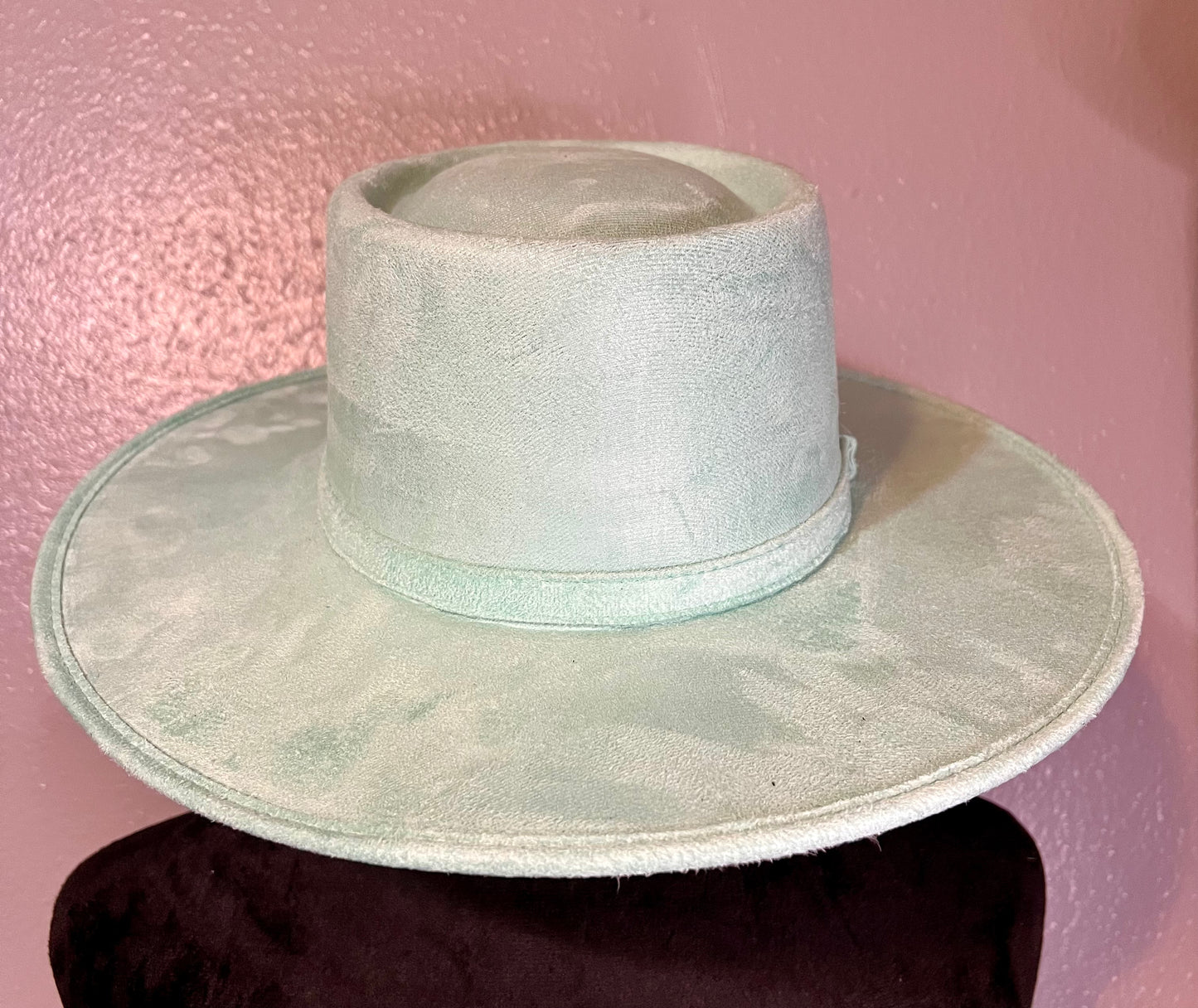Western Felt Hat - Mint
