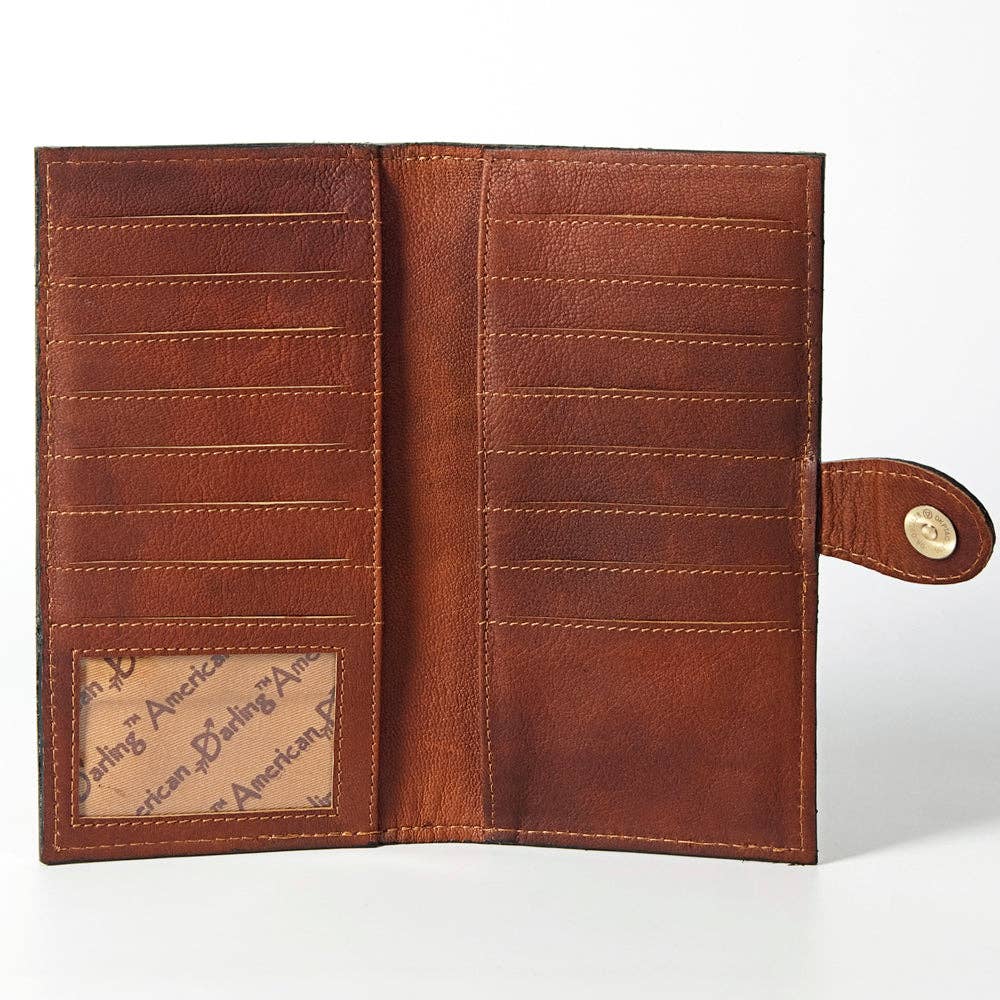 ADBGZ402 Wallet Genuine Western Leather Women Bag: ADBGZ402