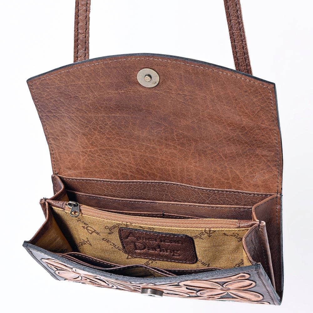 ADBG518 Wallet Genuine Western Leather Women Bag: ADBG518D
