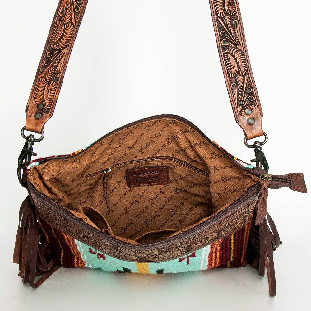 ADBGZ236 Crossbody Genuine Western Leather Women Bag: ADBGZ236
