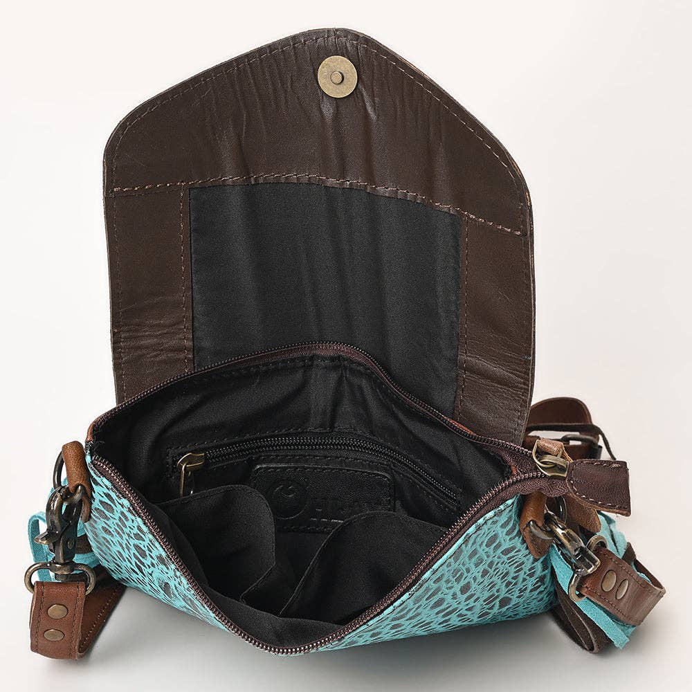 KBG178 Messenger Genuine Leather women bag western Bag