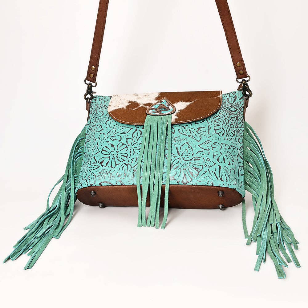 OHG168 Crossbody Genuine Leather women bag western Bag: OHG168
