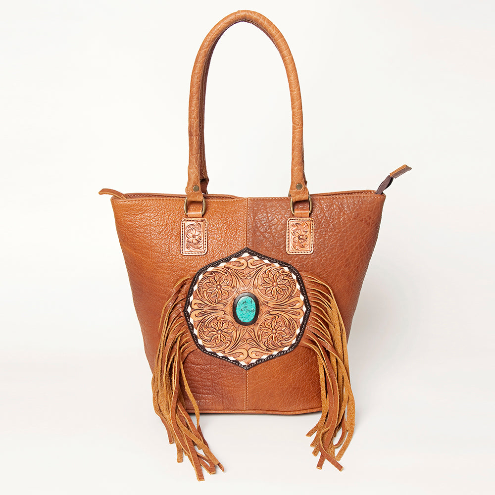 LC-ADBGA208A Tote Genuine Western Leather Women Bag: ADBGA208A
