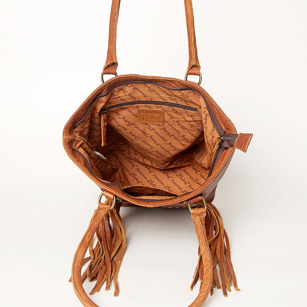 LC-ADBGA208A Tote Genuine Western Leather Women Bag: ADBGA208A