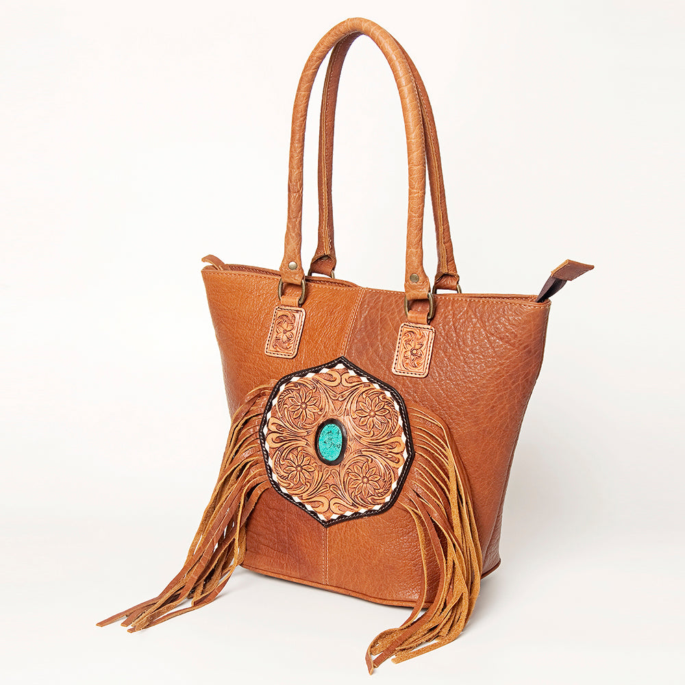 LC-ADBGA208A Tote Genuine Western Leather Women Bag: ADBGA208A