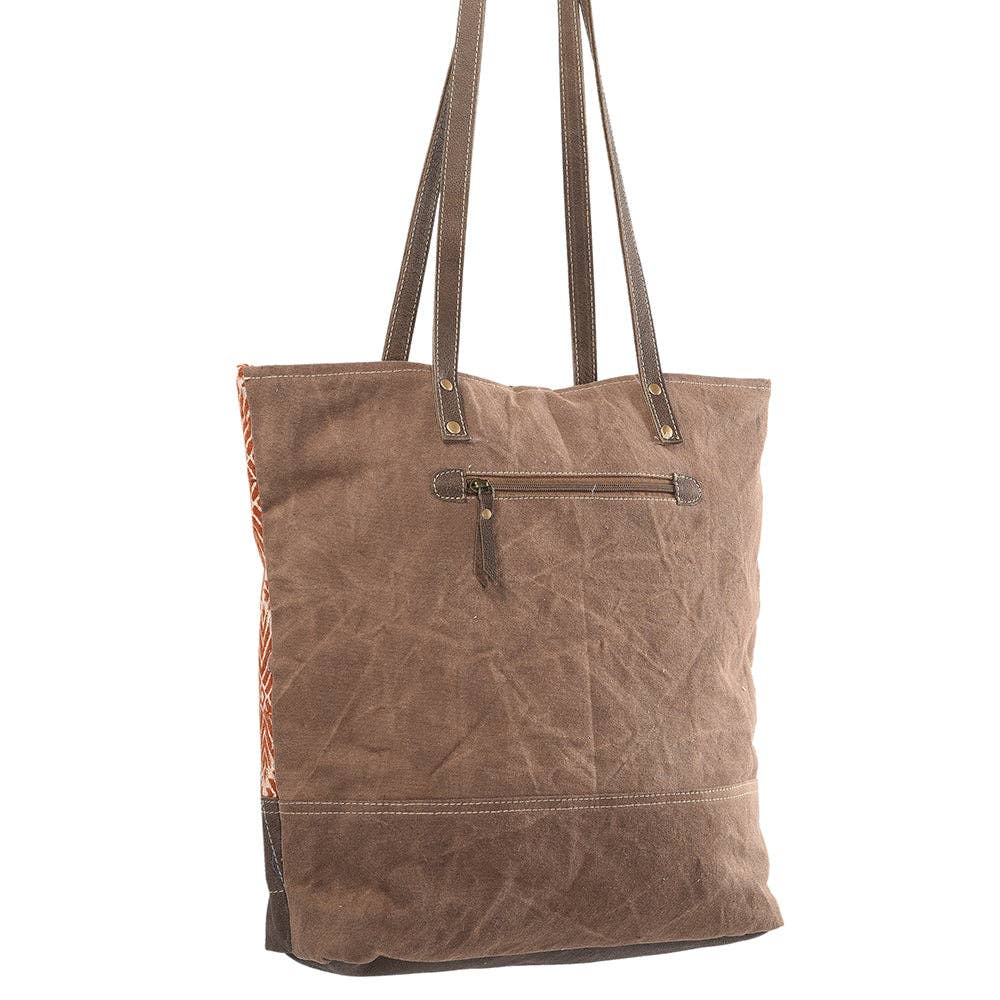 Canvas Ladies Bag Tote KB284 - Burnt Orange