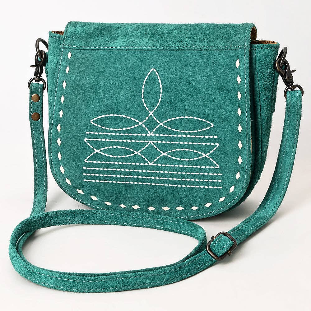 ADBG1622 Crossbody Genuine Western Leather Women Bag: ADBG1622D