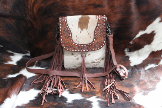 Dusty Trail Hair-On Saddle Bag - KBG248 A