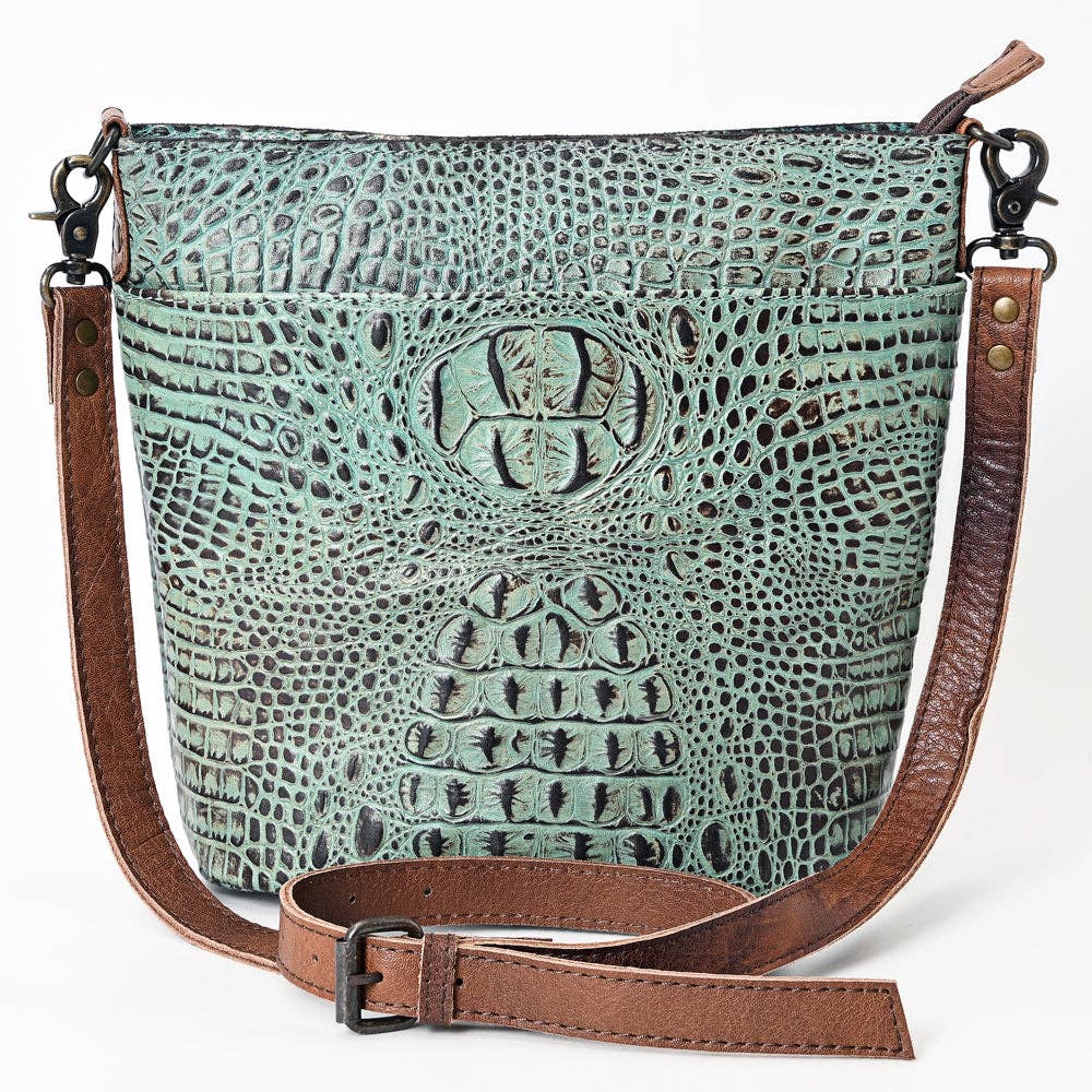 LC-ADBG966 Crossbody Genuine Western Leather Women Bag: ADBG966