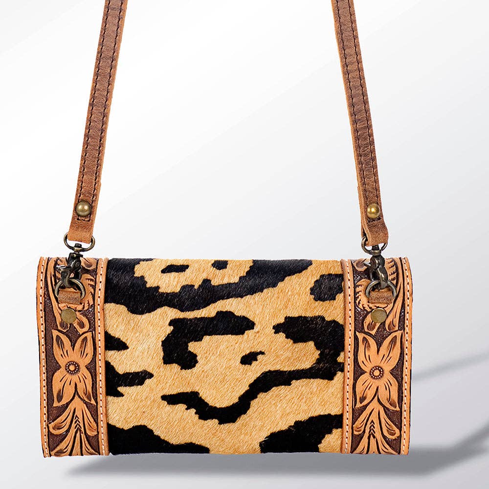 LC-ADBG518 Wallet Genuine Western Leather Women Bag: ADBG518JAU