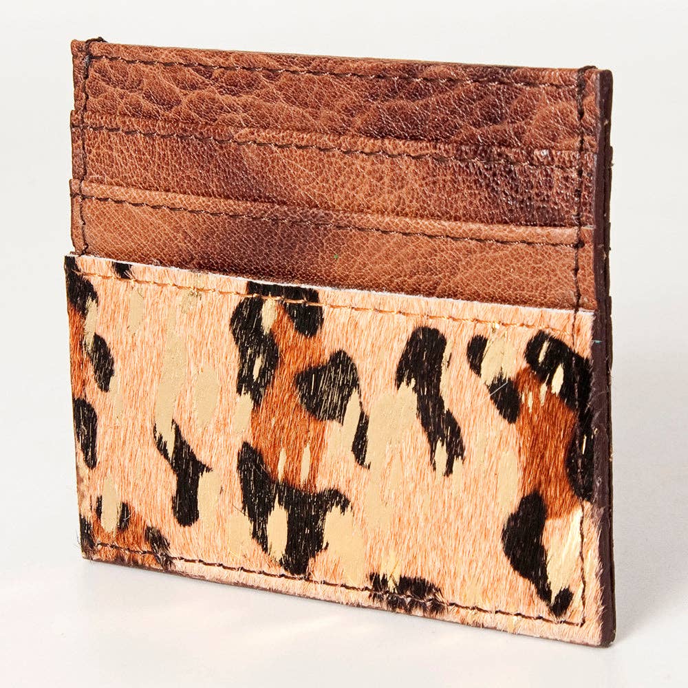LC-ADBG817 Card-Holder Genuine Western Leather Women Bag: ADBG817G