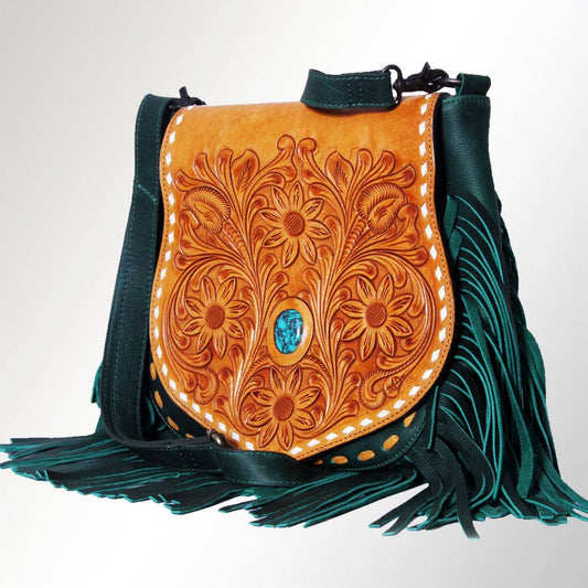 LC-ADBGZ483 Crossbody Genuine Western Leather Women Bag: ADBGZ483
