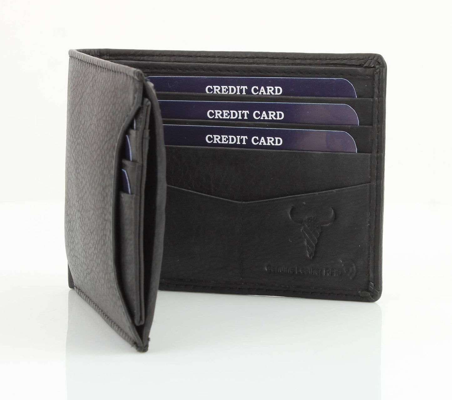 Bifold Wallet w/ Removable Card Sleeve 15725: Tan