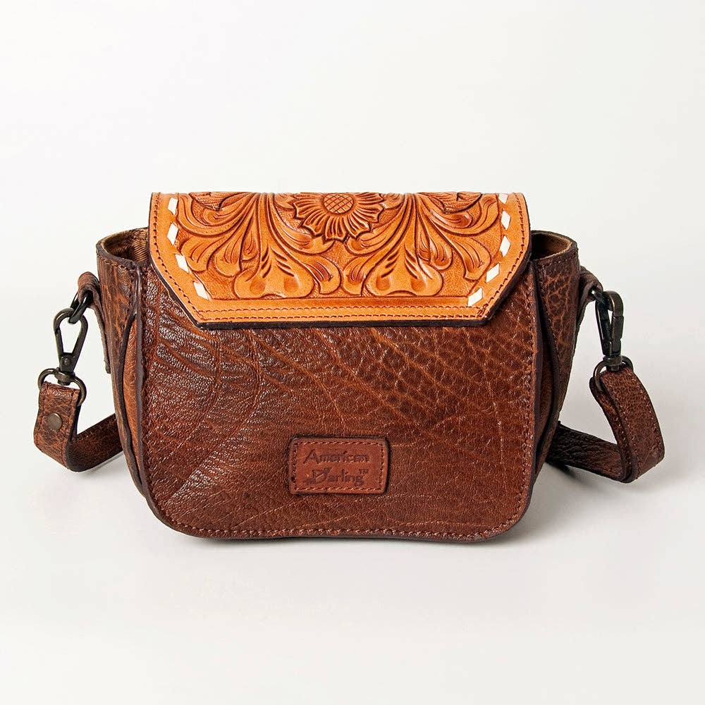 American Darling Crossbody Genuine Western Leather Women Bag: ADBGZ449A