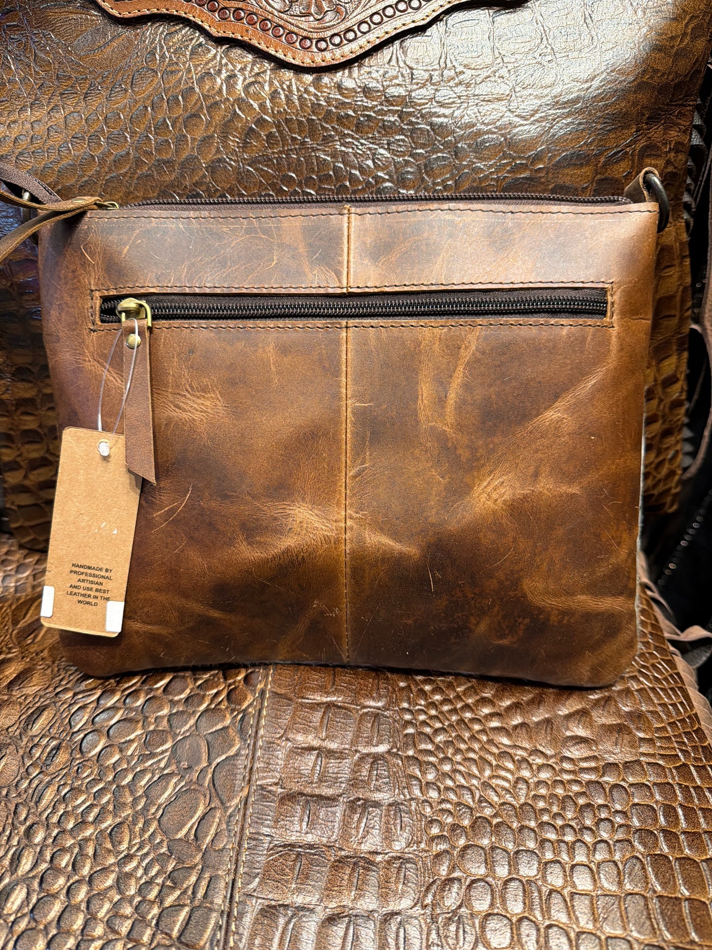 Ella Cowhide Crossbody
