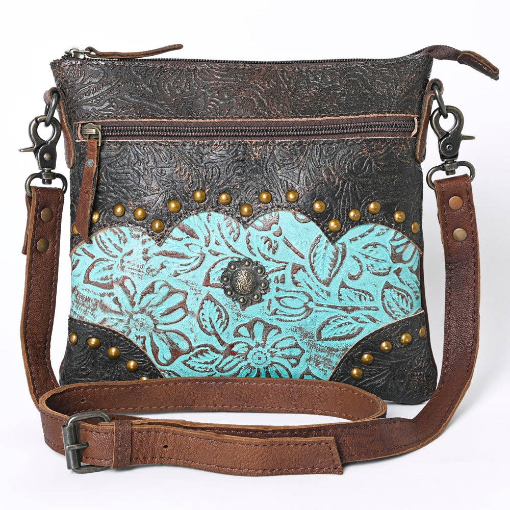 KBG292 Crossbody Genuine Leather women bag western Bag: KBG292