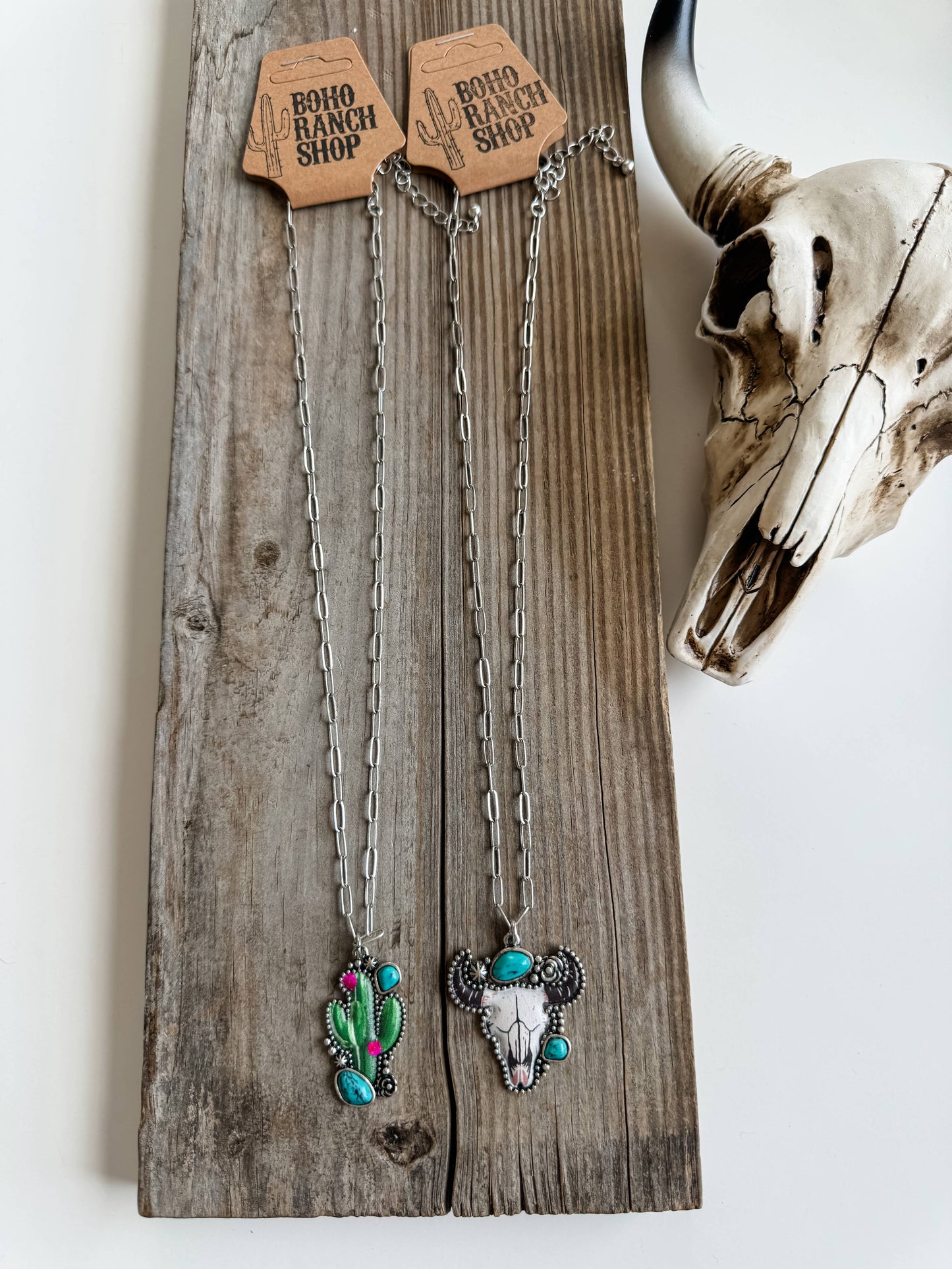 Western Pendant Necklace - STEER