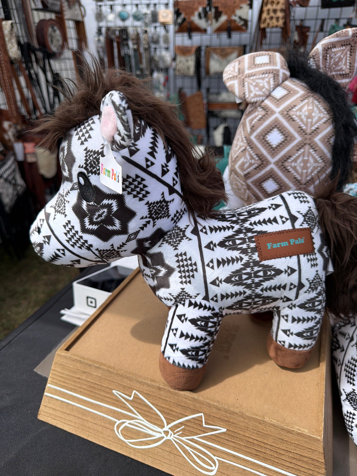 Medium Farm Pal : 12” Aztec Pony Plush