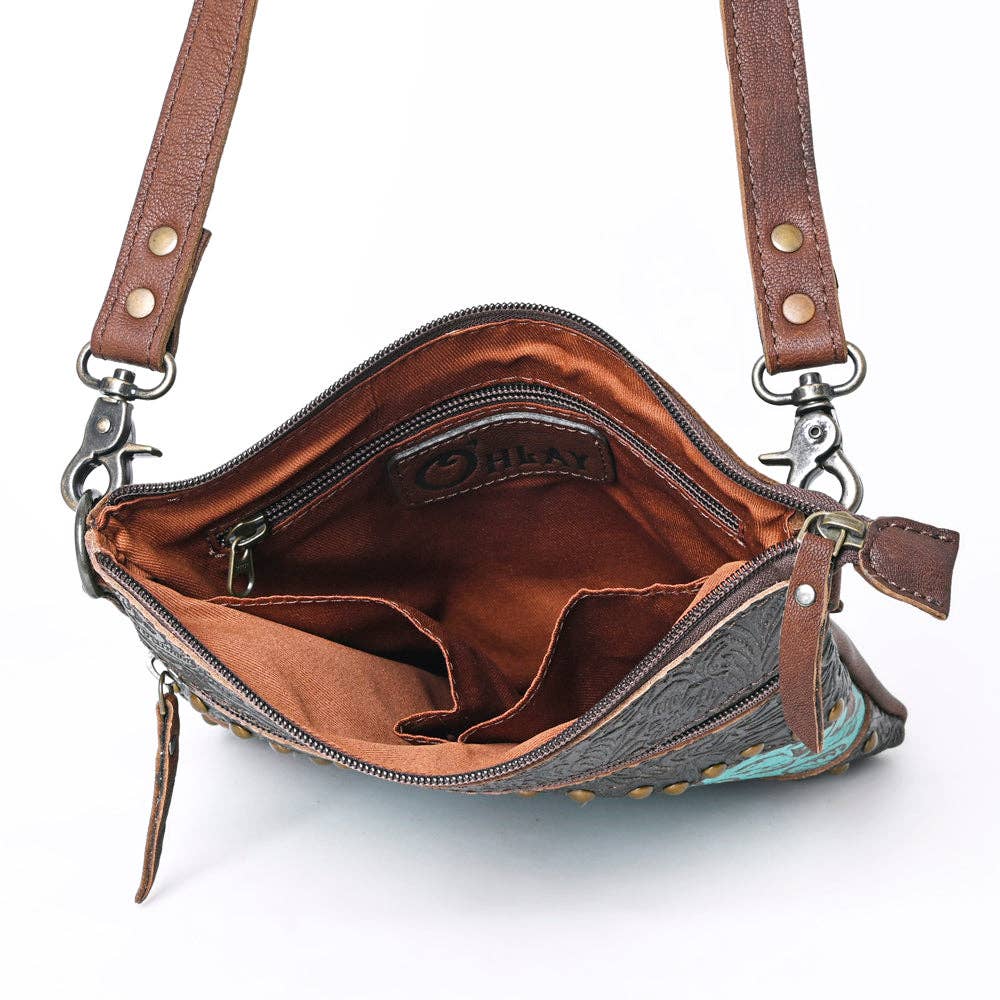 KBG292 Crossbody Genuine Leather women bag western Bag: KBG292