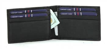 Wallet With and Magnetic Money Clip Style:15674: Brown