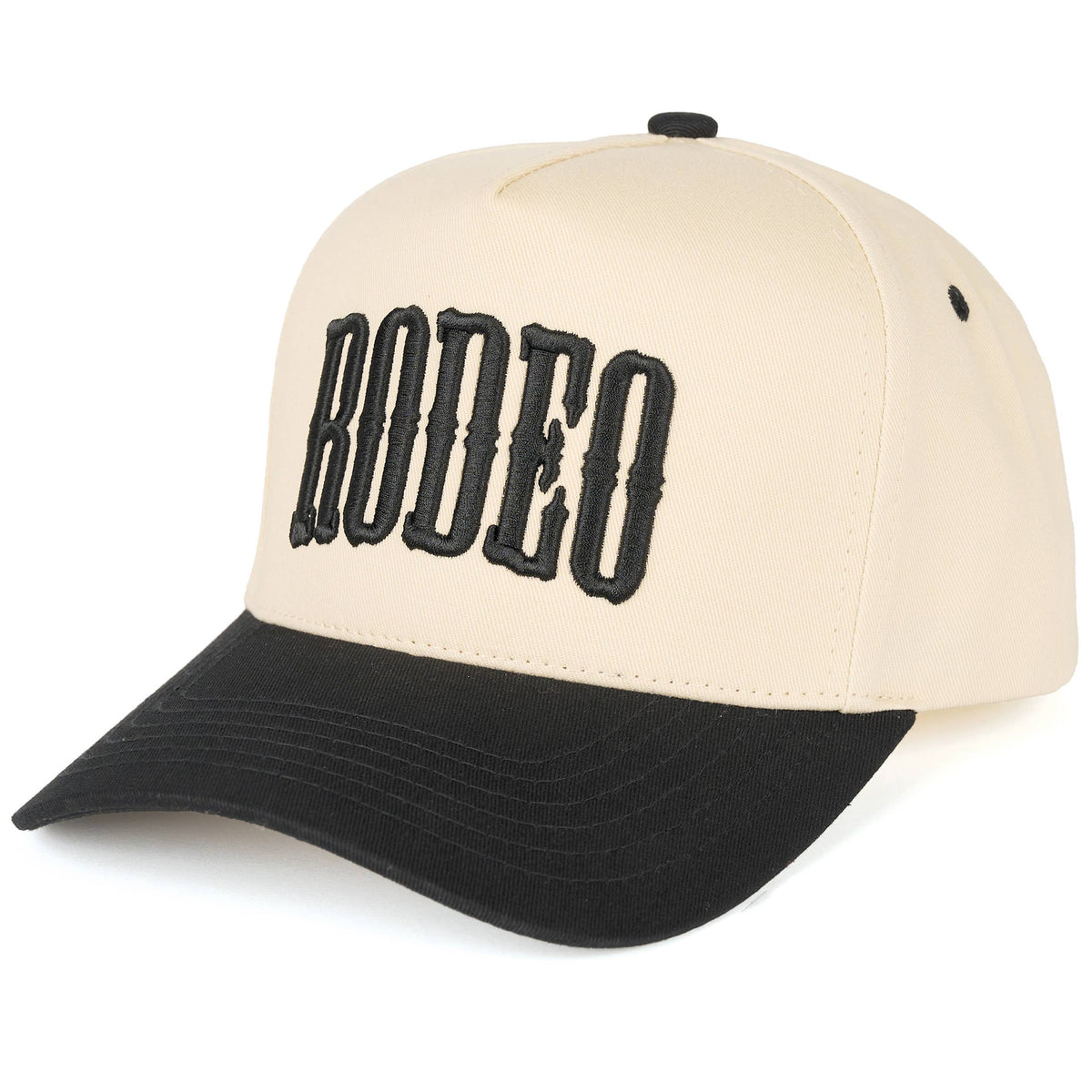 C.C RODEO Letter Embroidered Snapback Trucker Hat: Burgundy