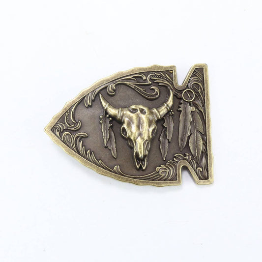 Longhorn Arrowhead Buckle