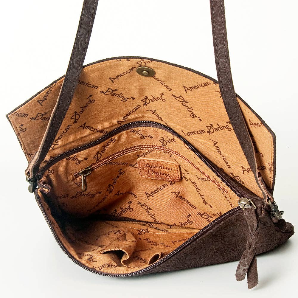 ADBGS178 Envelope Genuine Western Leather Women Bag Grace: ADBGS178DM1A