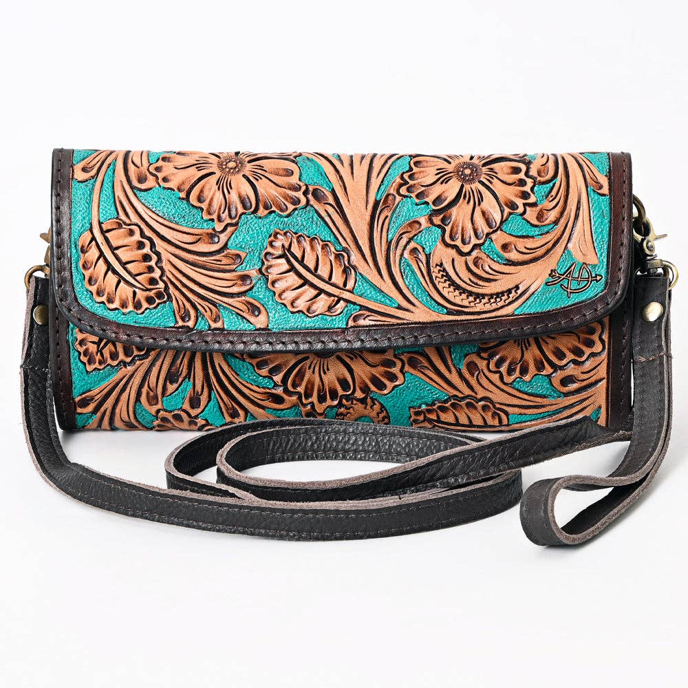 LC-ADBGA361 Wallet Genuine Western Leather Women Bag: ADBGA361