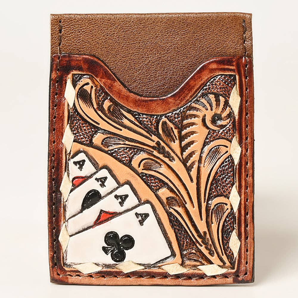 OHCCG102 Card-Holder Genuine Leather women bag western Bag: OHCCG102A