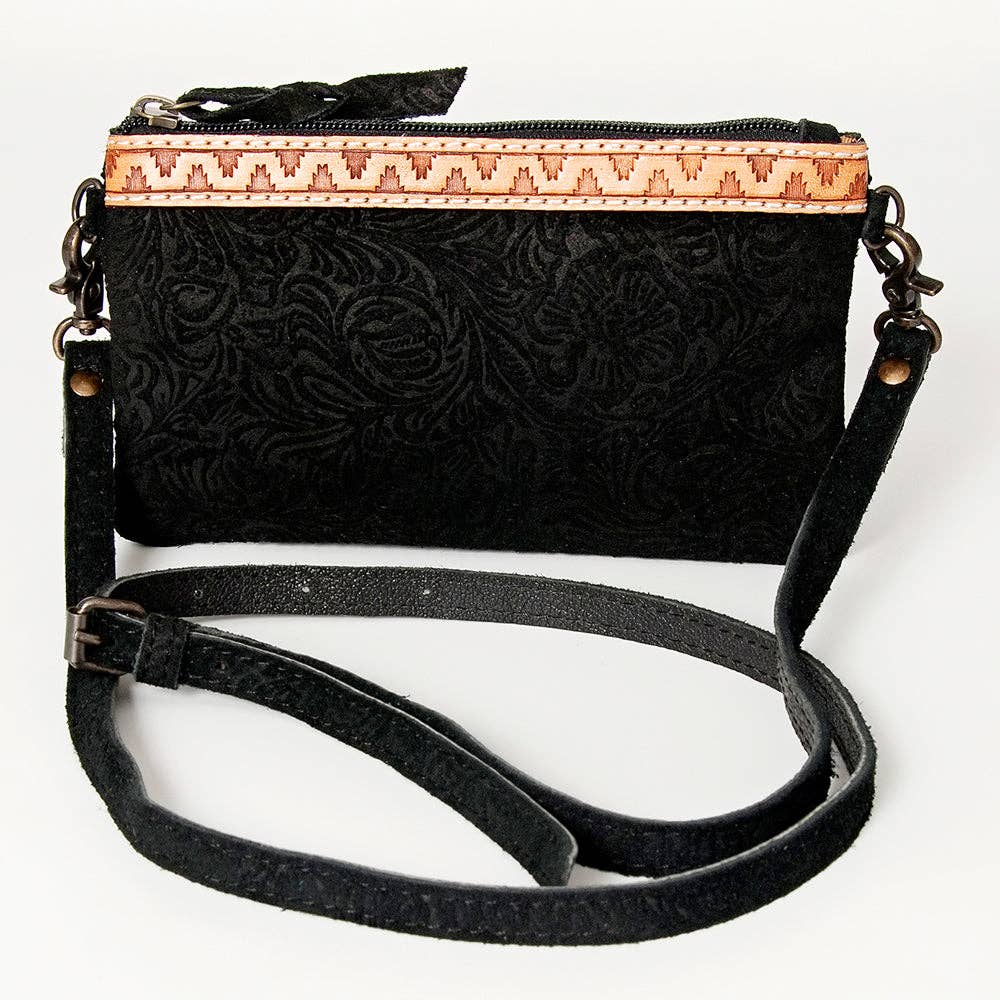 LC-ADBGS142J Crossbody Genuine Western Leather Women Bag Blake: ADBGS142J