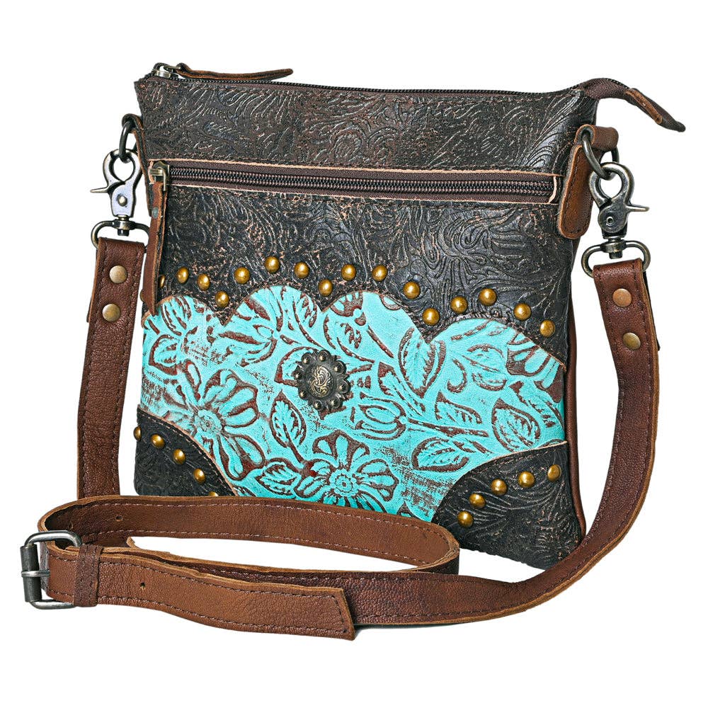 KBG292 Crossbody Genuine Leather women bag western Bag: KBG292