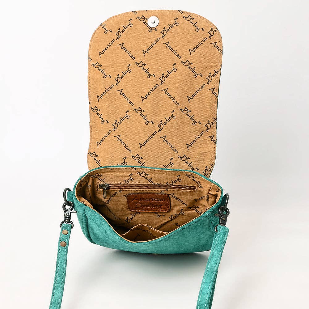 ADBG1622 Crossbody Genuine Western Leather Women Bag: ADBG1622D