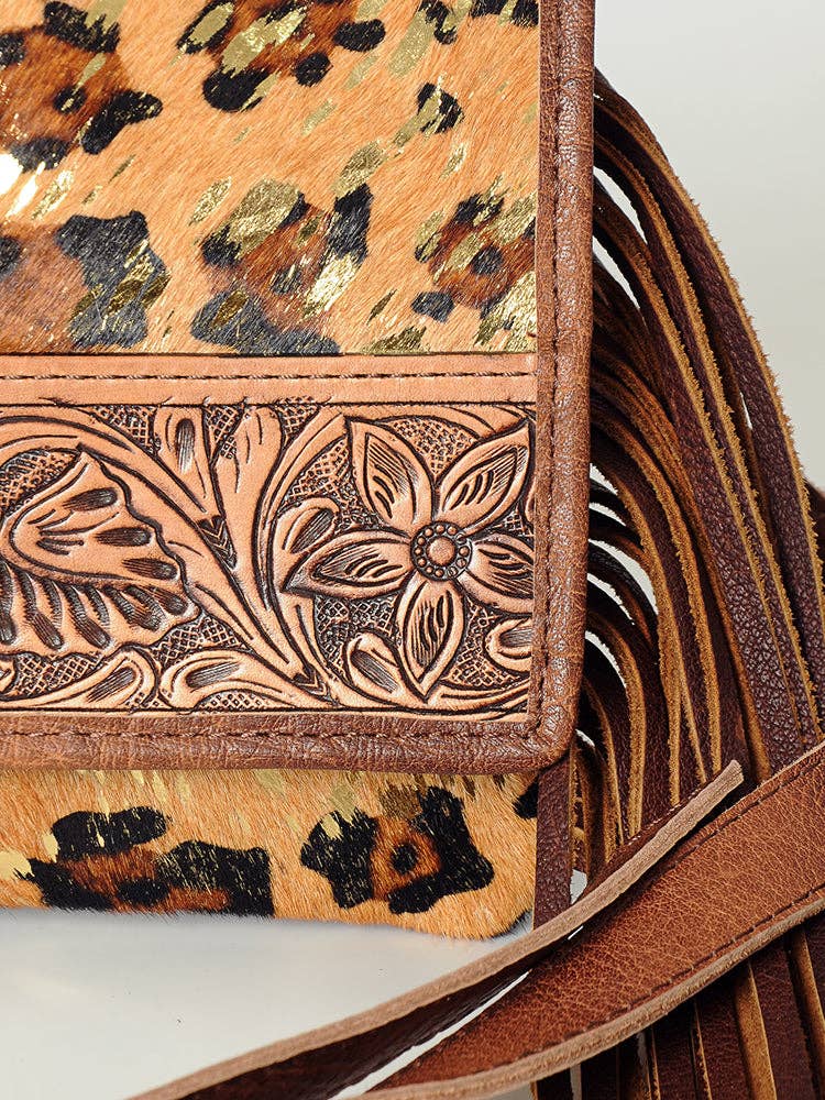 ADBG506CHEGOFRNG Crossbody Genuine Western Leather Women Bag: ADBG506CHEGOFRNG