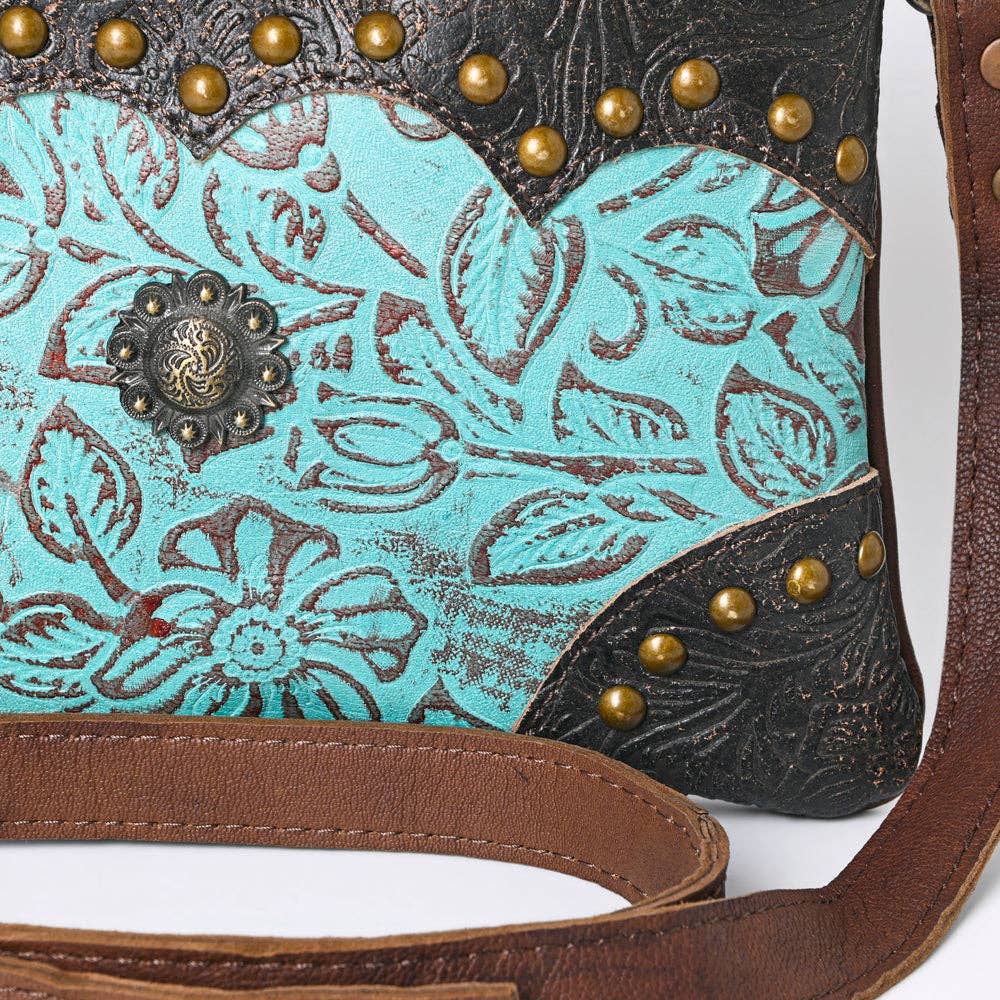 KBG292 Crossbody Genuine Leather women bag western Bag: KBG292