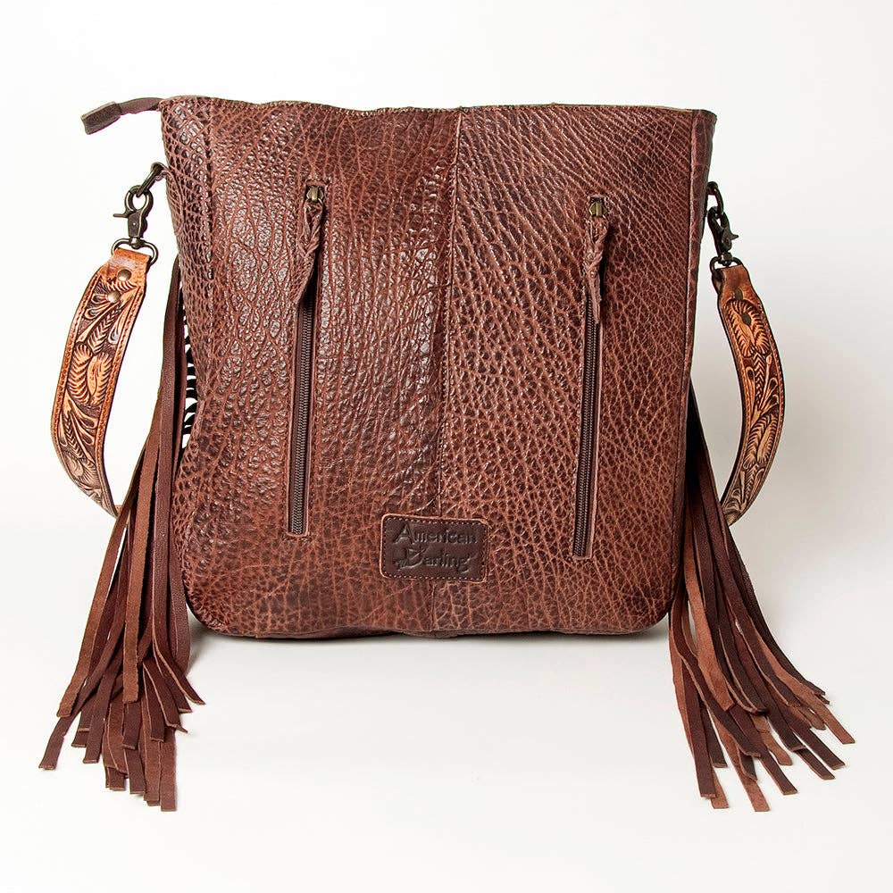 LC-ADBGZ255B Crossbody Genuine Western Leather Women Bag: ADBGZ255B