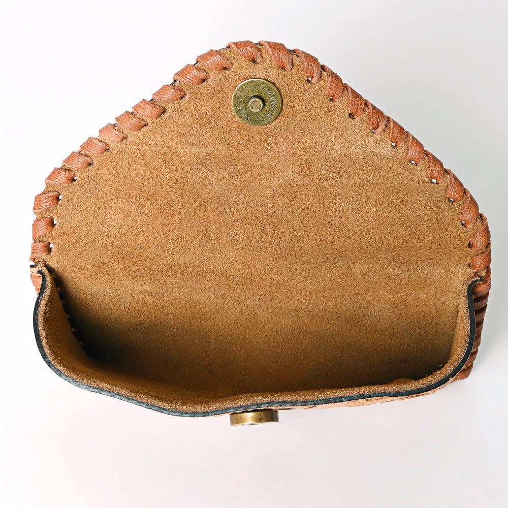 ADBG1203 Sunglass Case Genuine Western Leather Women Bag: ADBG1203B