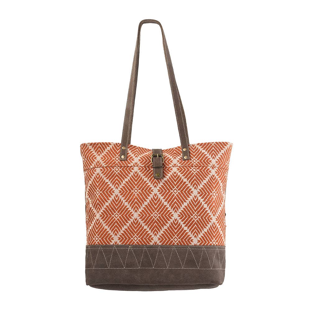 Canvas Ladies Bag Tote KB284 - Burnt Orange