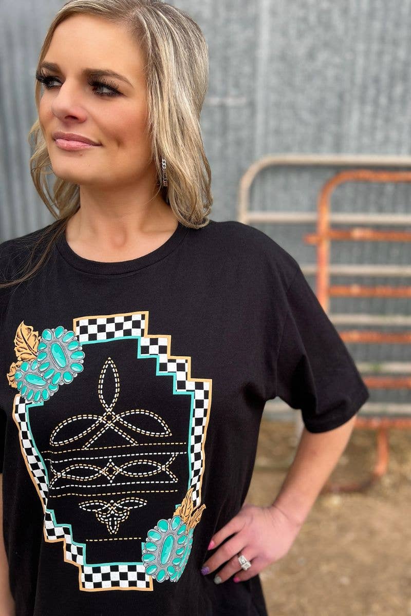 Small Town Big Dreams T-Shirt Dress