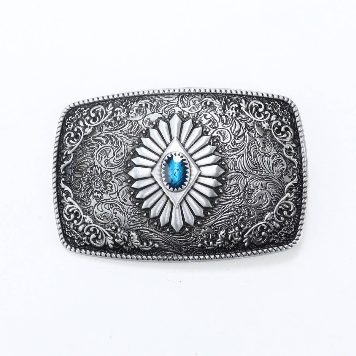 Turquoise Prairie Bloom Buckle