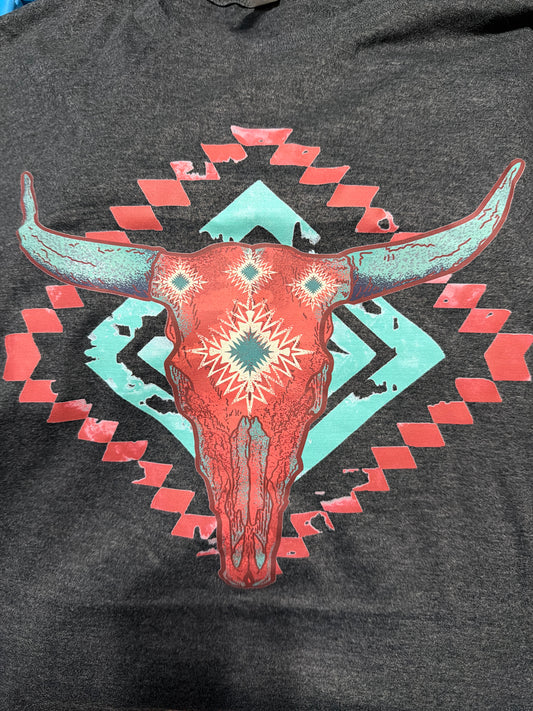 Aztec Skull Tee