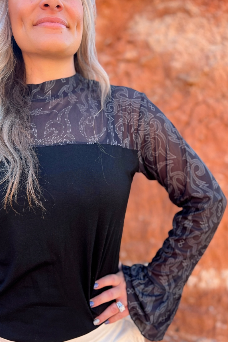 Night Rider Top:Black