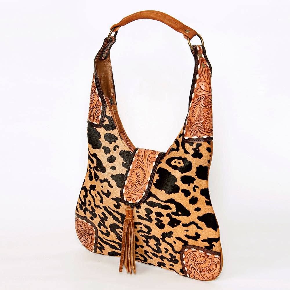 LC-ADBGA237 Hobo Genuine Western Leather Women Bag Sage: ADBGA237E