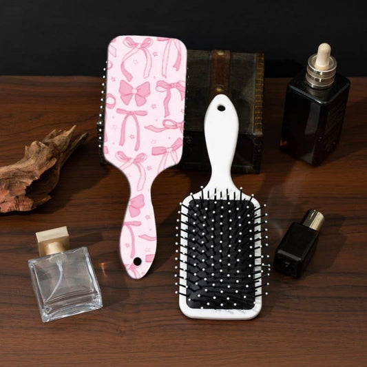 LARGE DETANGLE PADDLE HAIR BRUSH COMB | 40HC100: BOW B