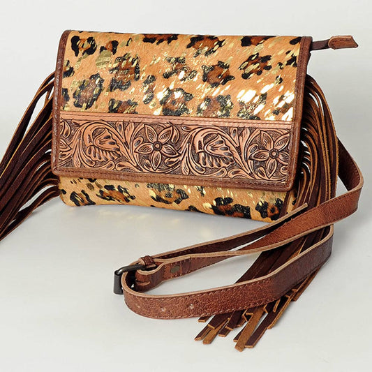 ADBG506CHEGOFRNG Crossbody Genuine Western Leather Women Bag: ADBG506CHEGOFRNG