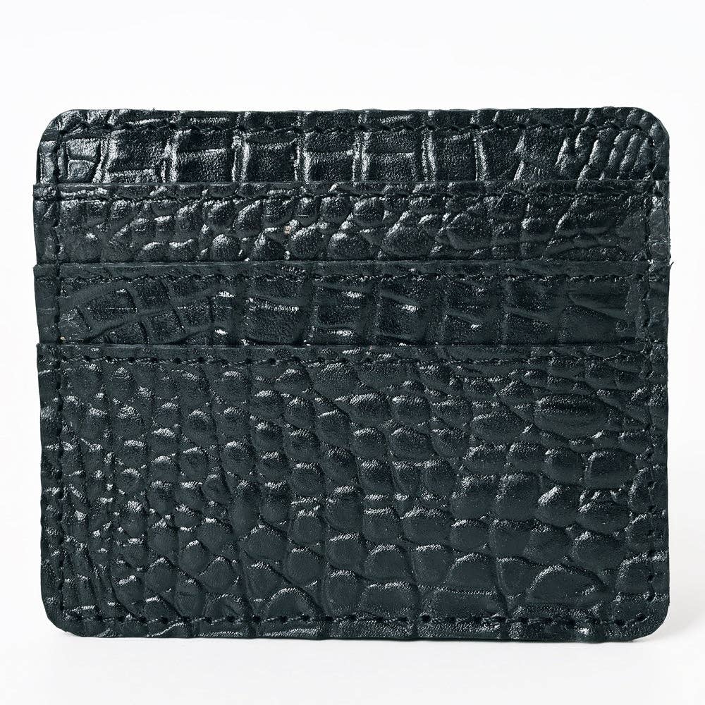 LC-ADBG1181B Card Holder Genuine Western Leather Women Bag: ADBG1181B