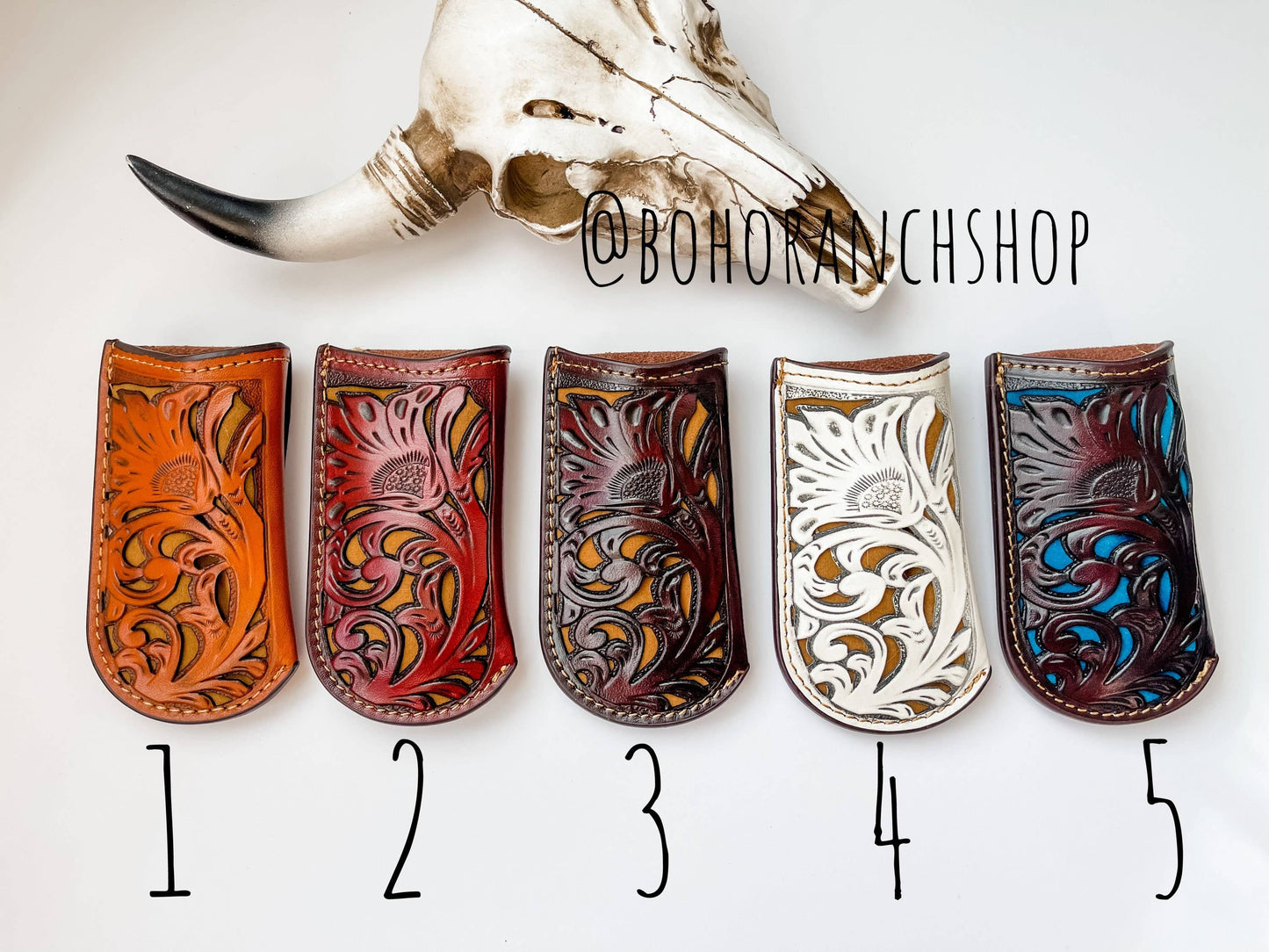 Leather Pocket Knife Sheath Genuine Leather Case Pocket: 4